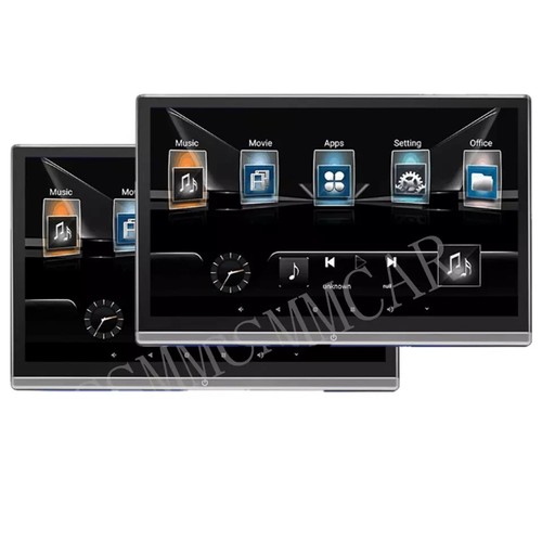 Car headrest monitor rear seat - car,