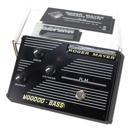 Roger mayer voodoo bass fuzz - mayer,