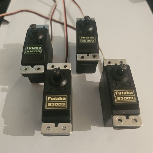 Futaba s3003 servos - x4, with
