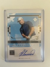 2024 Panini Impeccable LIV Golf Lee Westwood WC-LWS Watercolor Signatures /99