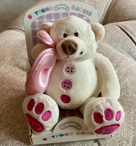 Buttons babies teddy bear - , soft