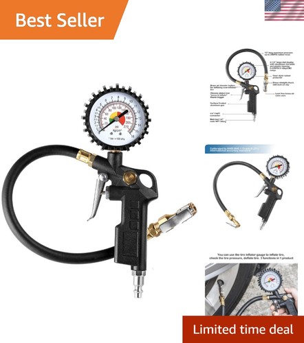 Portable tire inflator - inflator, with