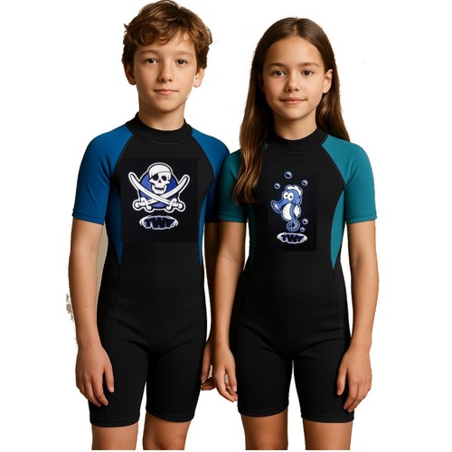 Boys girls shorty wetsuit - boys,