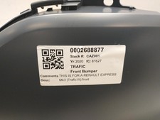 Front Bumper RENAULT TRAFIC 2014-2024   Unknown