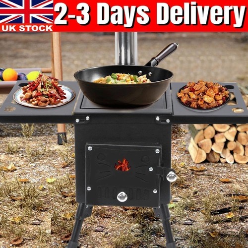 Portable wood burning stove - wood,