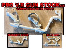 VR Gun Stock PRO fits Pico 4