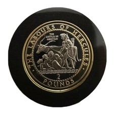 2020 Gibraltar Labours of Hercules The Cattle of Geryon Two Pounds £2 coin & COA