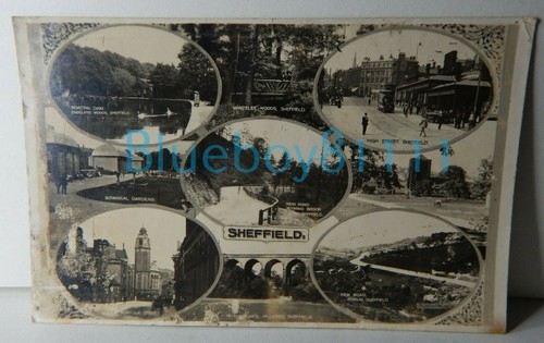 Sheffield real photo - real, multi