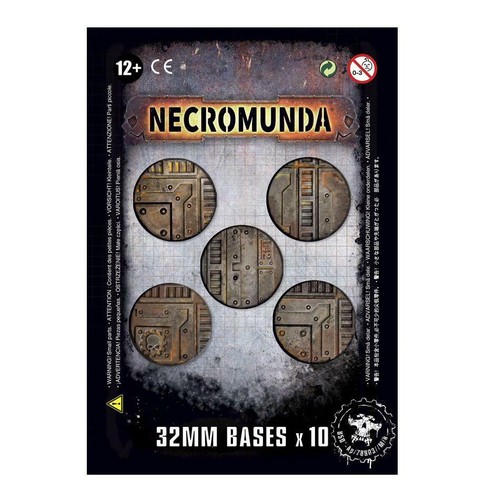 Necromunda 32mm bases - necromunda,