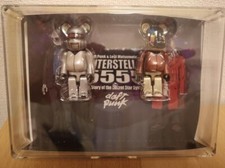 Medicom Daft Punk Interstella 5555 DVD +CD BEARBRICK Figure Set Club Used