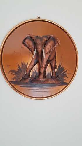 Vintage copper wall art - vintage, 3d