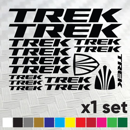 Trek bike stickers - bike,