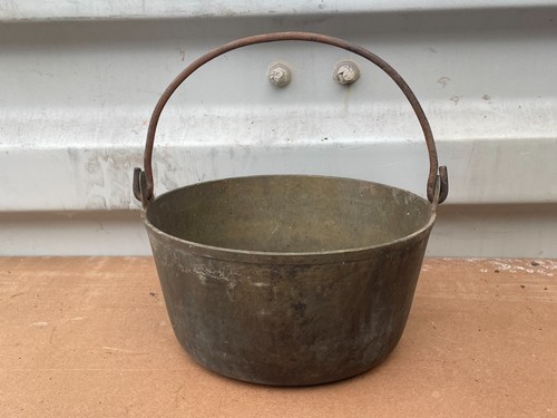 Vintage antique brass jam - vintage,