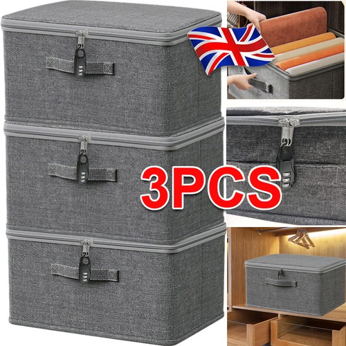 3pcs storage boxes large - 3pcs,