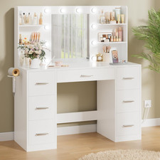 Makeup Vanity Desk with Mirror