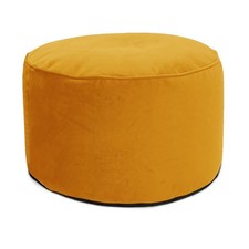Home Interior Velvet Pouffe