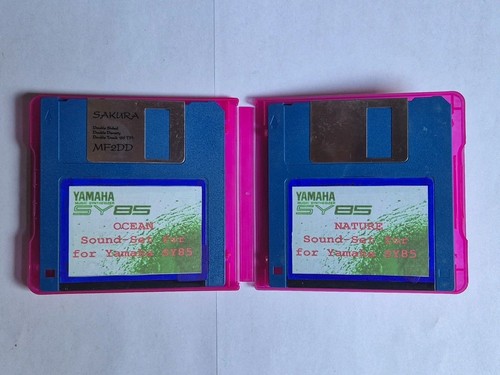 Yamaha sy85 floppy disks - disks, +