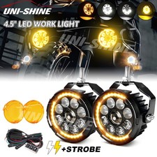 Pair Motorcycle LED Headlight