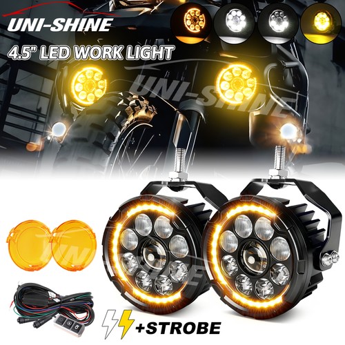Pair motorcycle led headlight - motorcycle,