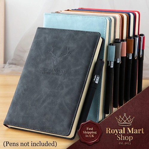 360 pages lined leather - a5, pu