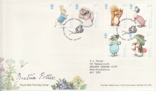 Stamps first day - first, cover