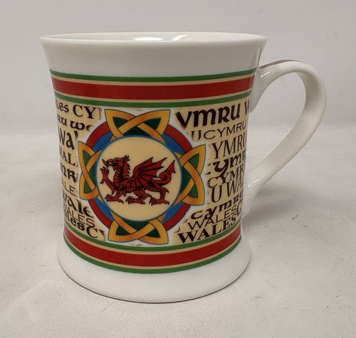 Welsh dragon mug - wales, cwmru