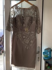 JJs.HouseEvening  Dress Size  10-12 New with Tags Silver Grey.