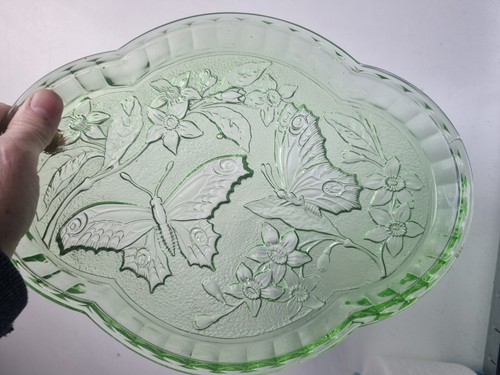Vintage sowerby green - green, glass