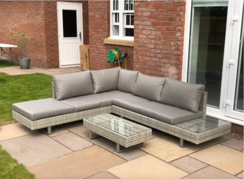 Corner rattan sofa - corner,