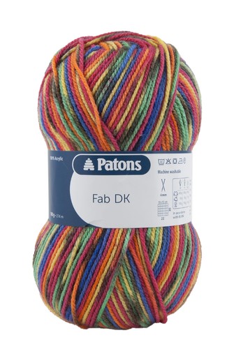 Patons fab rainbow color - patons,