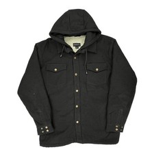 Workwear Dakota Grizzly Jacket - Large Black Cotton