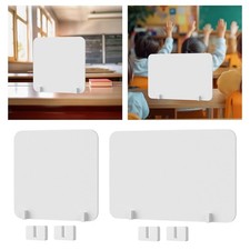 Desktop Partition Protective Screen for Countertop Call Center Restaurant