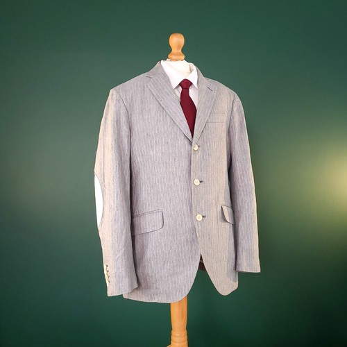 Hackett london linen blazer - linen,
