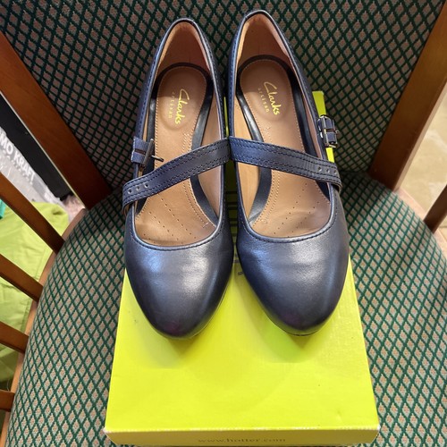 Clarks artisan navy blue - clarks,