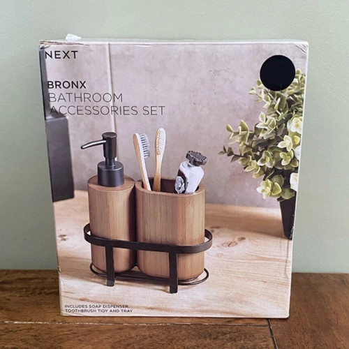 Next bathroom accessories set - accessories,