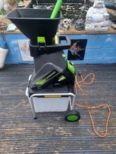 The Handy Impact Garden Shredder 2500 watt with collector and hopper used once