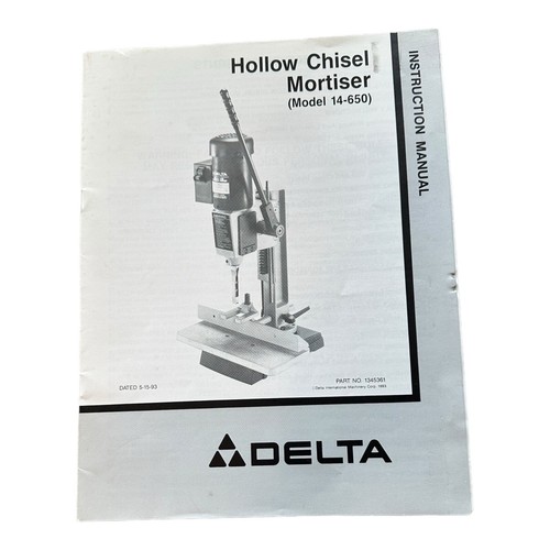 Oem delta hollow chisel - delta,