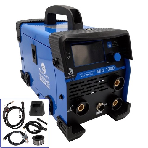 Mig 130d inverter gasless - gasless, dc