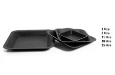 Square Plastic Saucer Trays
