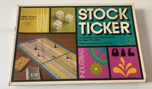 Vtg rare stock ticker - rare, board