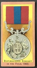 F. & J. Smith Medals ( Numbered) Card Number 32 - Distinguished Conduct