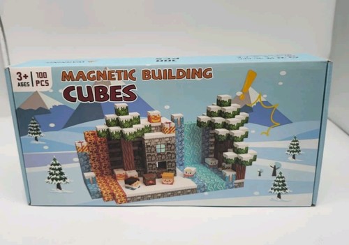 100pcs magnetic building tiles - 100pcs,