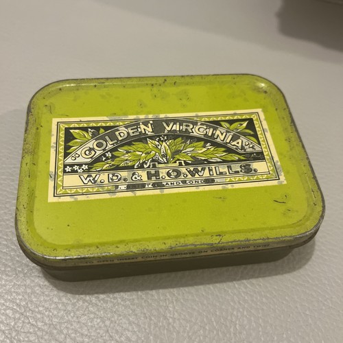 Golden virginia tobacco tin - virginia,