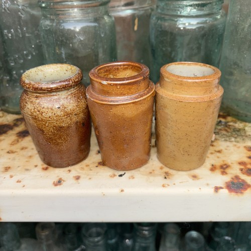 Three ironstone stoneware