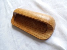 Handle door pull Drawer  OAK shell  110mm x 50mm with fixing screws