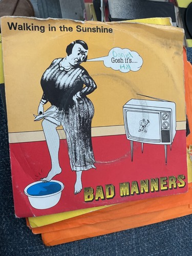 Bad manners walking in the - bad,
