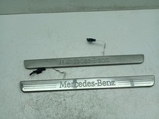 MERCEDES A CLASS SILL SCUFF KICK PLATE FRONT PAIR A2466805300 W176 2012-2018