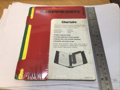 New old stock jeppesen airway - old,