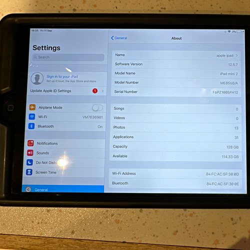 Apple ipad 128gb - apple, 2