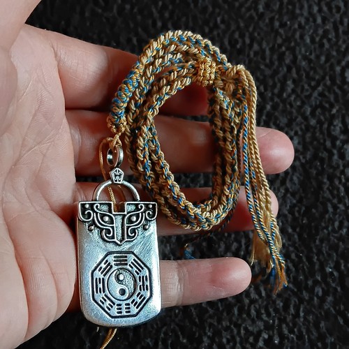 Tibetan miao silver buddha - silver,